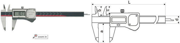 IP67 Waterproof Digital Caliper