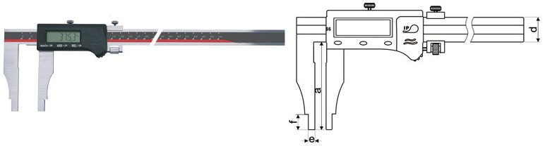 IP66 Waterproof Digital Calipers