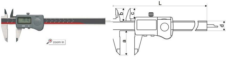 IP65 Waterproof Digital Calipers